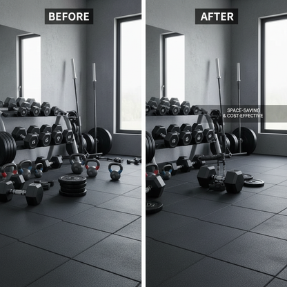 Poignée Haltère 3-en-1 Ajustable