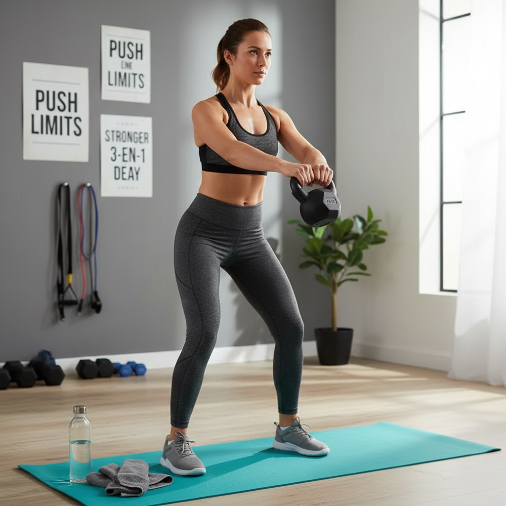 Poignée Haltère 3-en-1 Ajustable