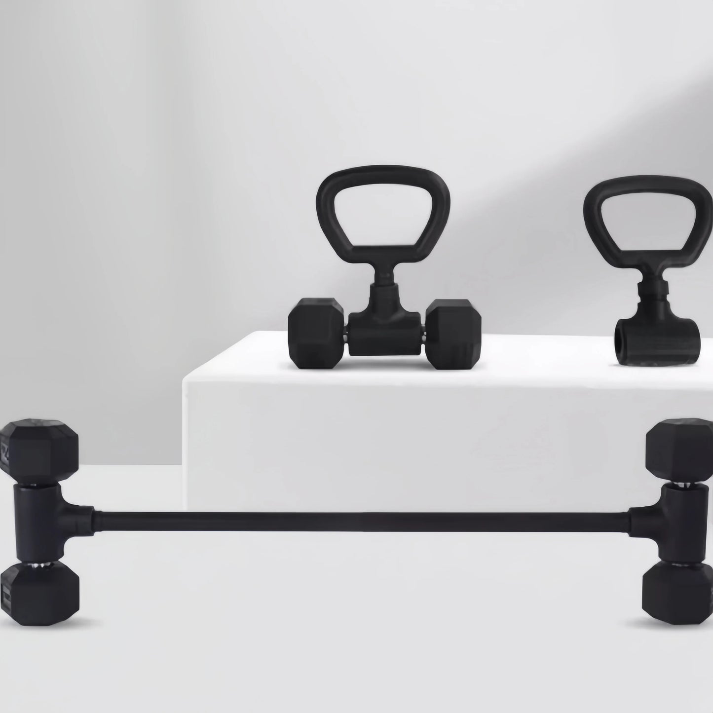 Poignée Haltère 3-en-1 Ajustable